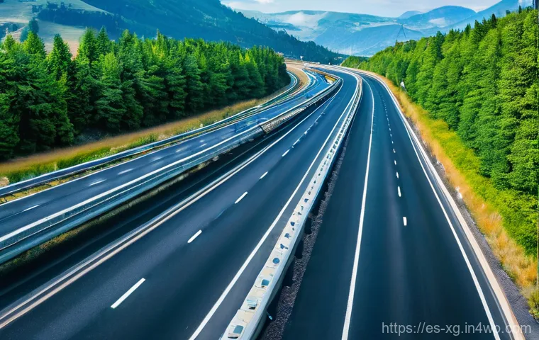 JAMstack과 마이크로 프론트엔드의 통합 - Image Prompt 1: The Agile JAMstack Highway**