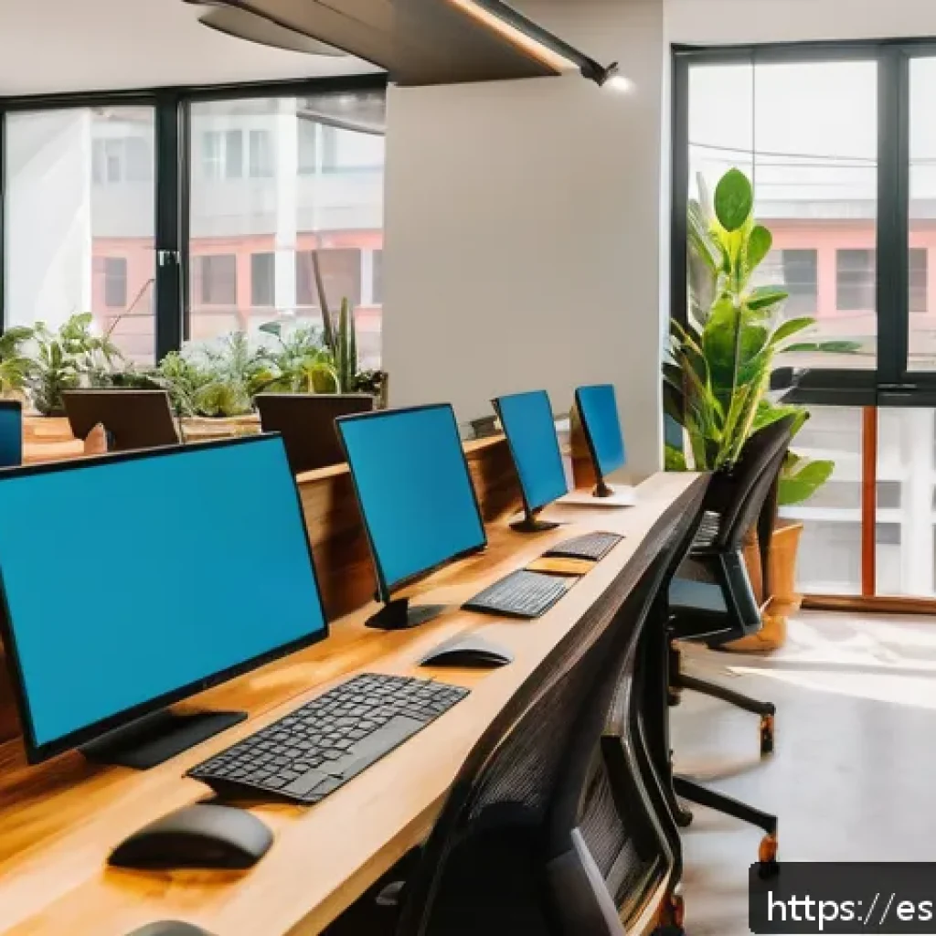 JAMstack 아키텍처의 최신 트렌드 - A modern, bright coworking space in Mexico City with diverse Latino software developers collaboratin...